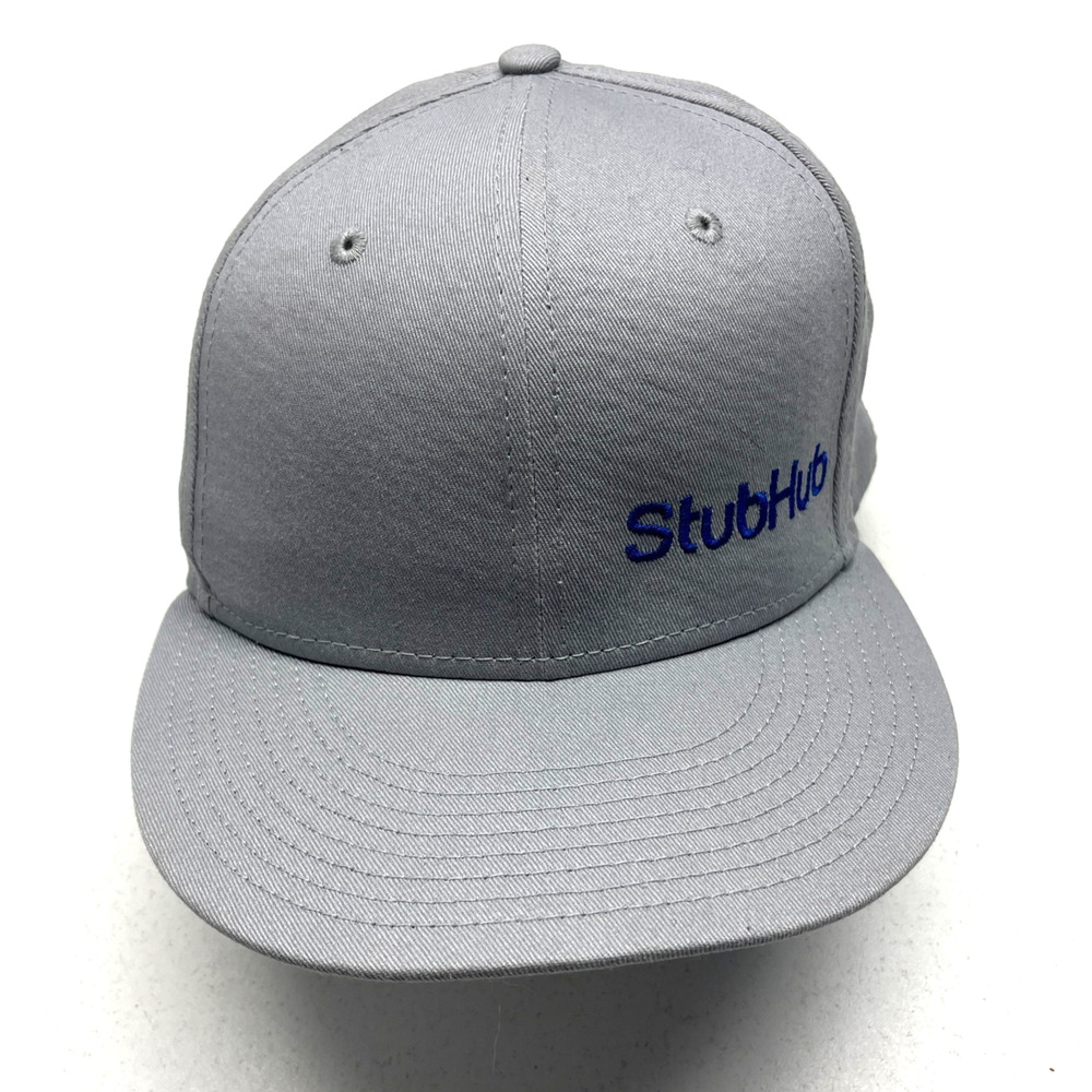 New Era StubHub 9Fifty Gray Flat Snapback Hat Cap 9FIFTY